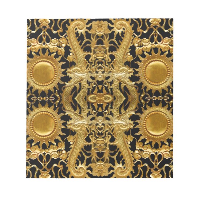 Bloc De Notas dragón dorado (Frente)