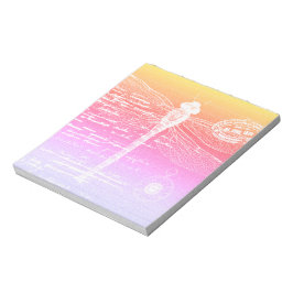 Bloc De Notas Dragón gradiente pastoral