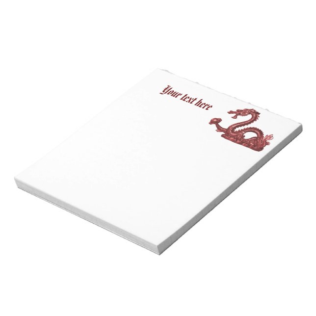 Bloc De Notas Dragon Notepad (Lado Izquierdo)
