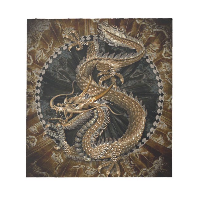 Bloc De Notas Dragon Pentagram (Frente)