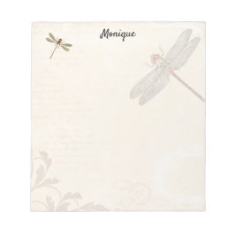 Bloc De Notas Dragonflies Notepad