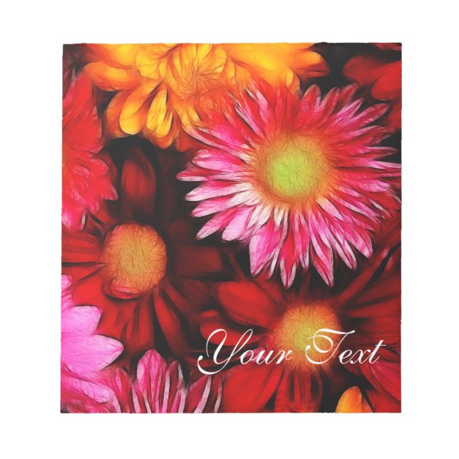 Bloc De Notas Dreamy Daisies Notepad Floral (Frente)