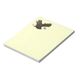 Bloc De Notas Eagle calvo en vuelo