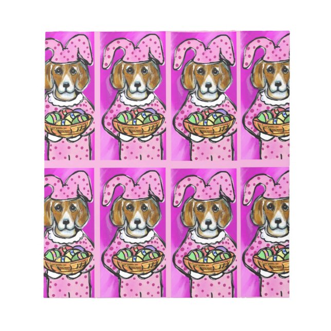BLOC DE NOTAS EASTER BEAGLE (Frente)