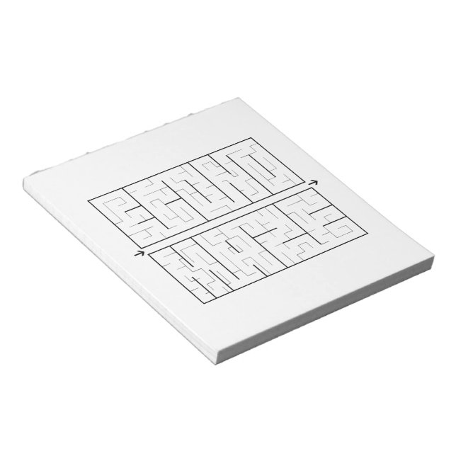 Bloc De Notas Econo-Maze - (Lado Derecho)