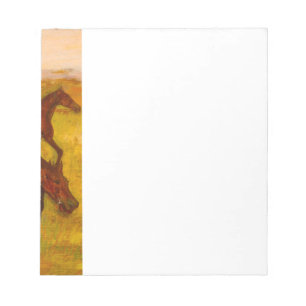 Bloc De Notas Edgar Degas antes de la carrera