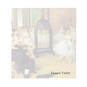 Bloc De Notas Edgar Degas  Clase Bailarina