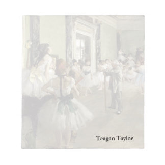 Bloc De Notas Edgar Degas | Clase Ballet
