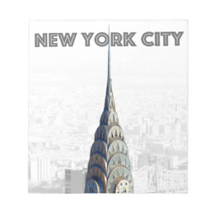 Bloc De Notas Edificio Chrysler Nueva York