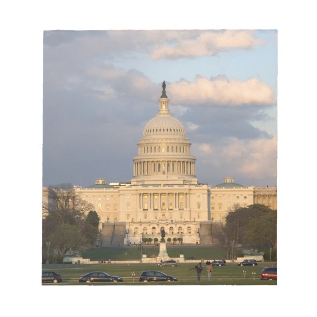 Bloc De Notas Edificio del Capitolio de Estados Unidos en (Frente)