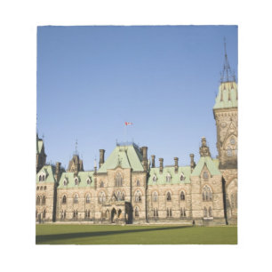 Bloc De Notas Edificio del Parlamento en Ottawa, Ontario, Canad