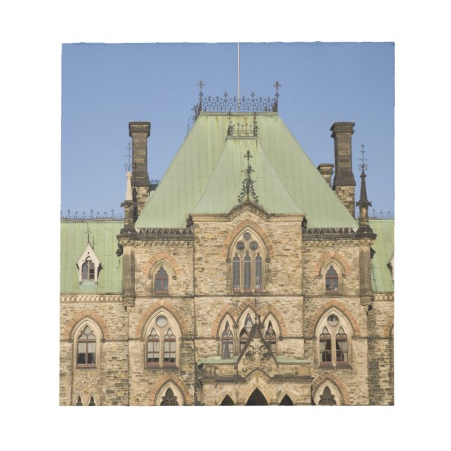 Bloc De Notas Edificio del Parlamento en Ottawa, Ontario, Canadá (Frente)