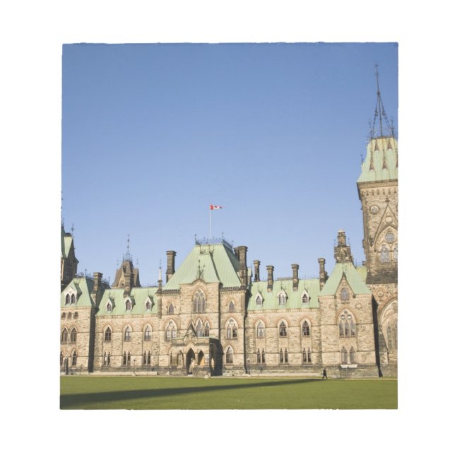 Bloc De Notas Edificio del Parlamento en Ottawa, Ontario, Canadá (Frente)