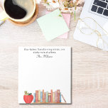 Bloc De Notas Edu-Notes: Transformando Mentes, Apreciación Del P<br><div class="desc">'Edu-Notes:Transformation Minds, One Sticky Note at a Time', Notepad Personalizado de Apreciación Docente. Imagina sorprender a tu profesor favorito con este bloc de notas inspirador o comprarlo por ti mismo. El diseño incluye un título de personalizable y un nombre a lo largo de la parte superior. También incluye imágenes bonitas...</div>