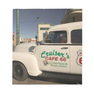 Bloc De Notas EE. UU., Arizona, Williams: Cruisers Cafe 66 Antig