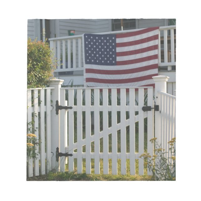 Bloc De Notas EE.UU., Massachusetts, Gloucester: valla patriótic (Frente)