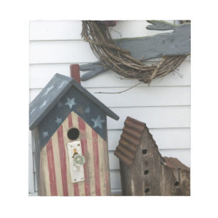 Bloc De Notas EE. UU., Missouri, Herman: Casas de pájaros patrió