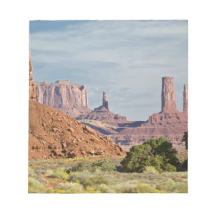 Bloc De Notas EE. UU., Utah, Parque Tribal Navajo del Valle de l