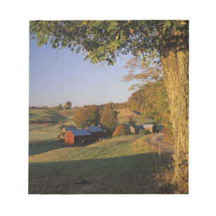 Bloc De Notas EE. UU., Vermont, sur de Woodstock, Jenne Farm en
