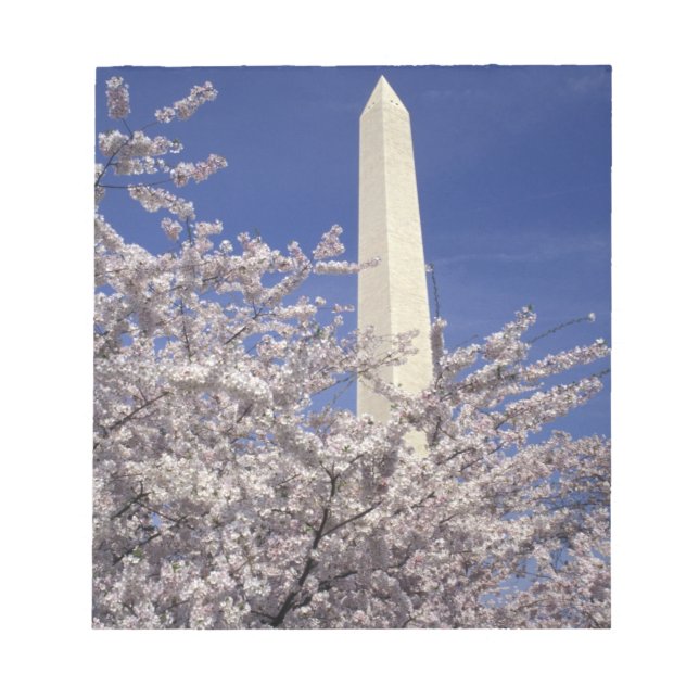 Bloc De Notas EE. UU., Washington D. C. Festival de las flores d (Frente)