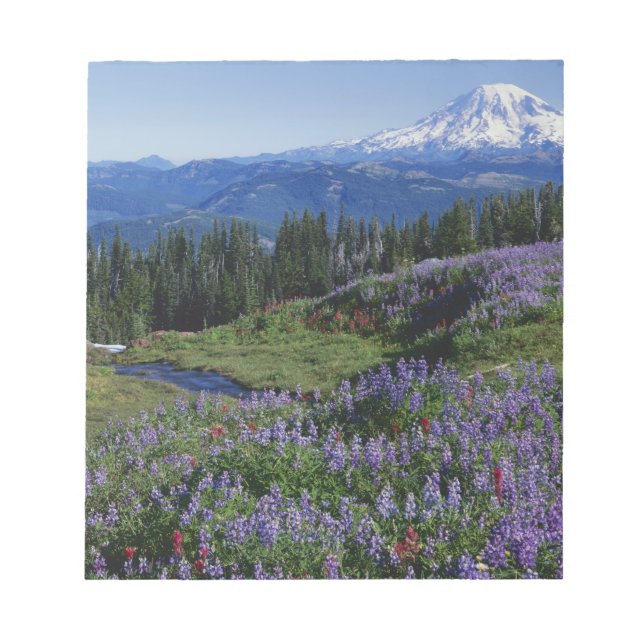 Bloc De Notas EE. UU., Washington Mt. Adams Wilderness, praderas (Frente)