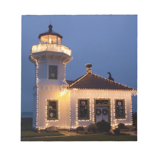 Bloc De Notas EE. UU., Washington, Mukilteo. Faro de Mukilteo (Frente)