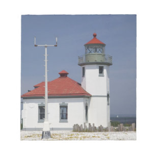 Bloc De Notas EE. UU., Washington, Seattle, Alki Point Lighthous