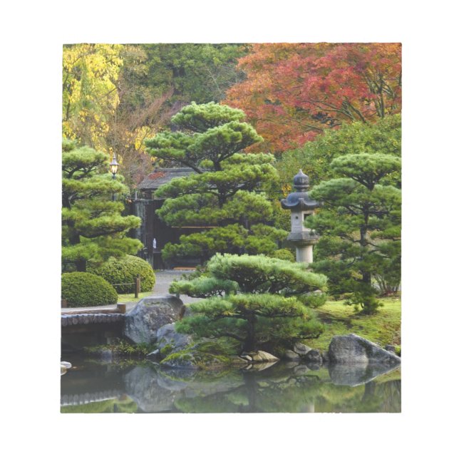 Bloc De Notas EE. UU., Washington, Seattle, Arboreto, Japonés (Frente)