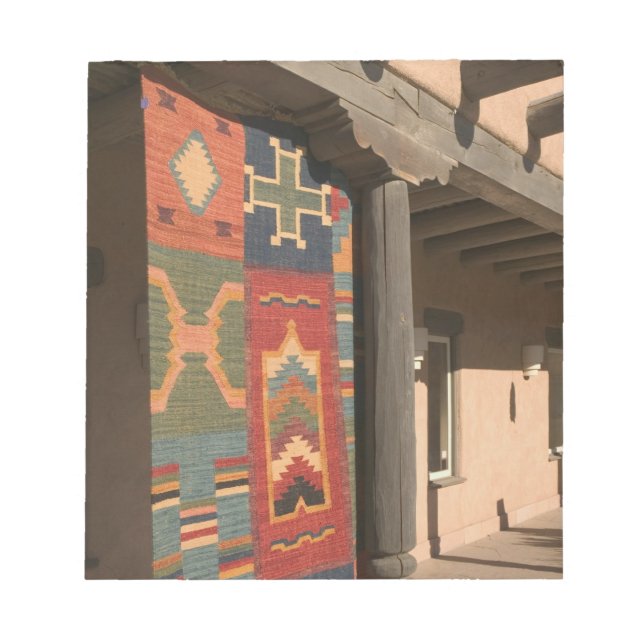 Bloc De Notas EEUU, Nuevo México, Taos: Kit de la Galería de Rug (Frente)