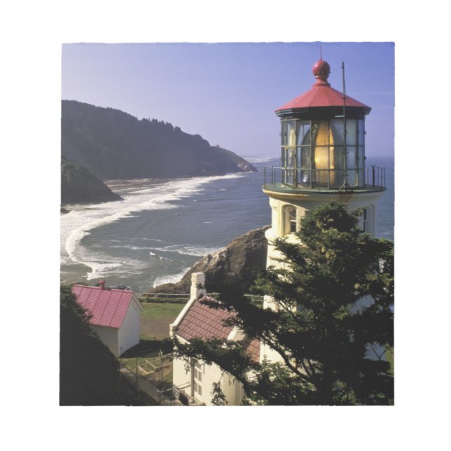 Bloc De Notas EEUU, Oregón, Florencia. Faro Heceta Head (Frente)
