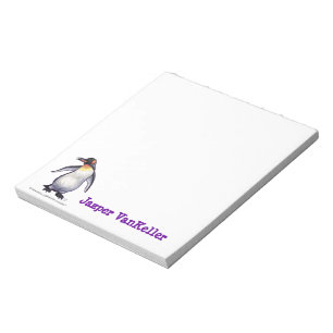 Bloc De Notas Efectos de escritorio del pingüino