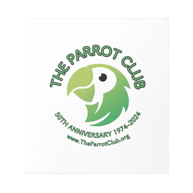 Bloc De Notas El 50 aniversario del Parrot Club (Frente)