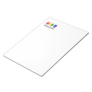 Bloc De Notas El amor es amor.