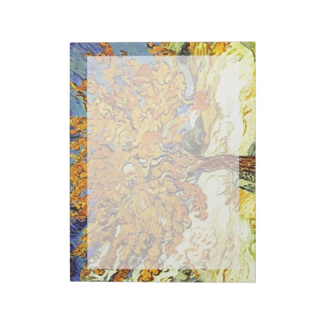 Bloc De Notas El árbol de las moras, Vincent van Gogh. Arte vint (Lado Izquierdo)