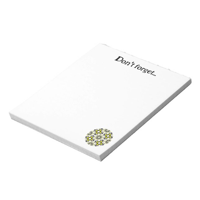 Bloc De Notas El arte caleidoscopio del volumen uno ocho (Lado Izquierdo)