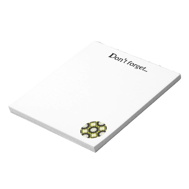 Bloc De Notas El arte caleidoscopio del volumen uno veintiuno (Lado Izquierdo)