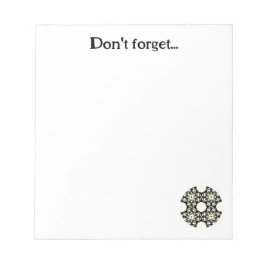 Bloc De Notas El arte calidoscopio diez del volumen uno