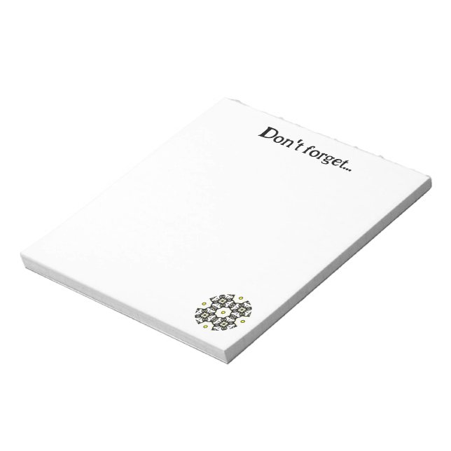 Bloc De Notas El arte calidoscopio once del volumen uno (Lado Izquierdo)