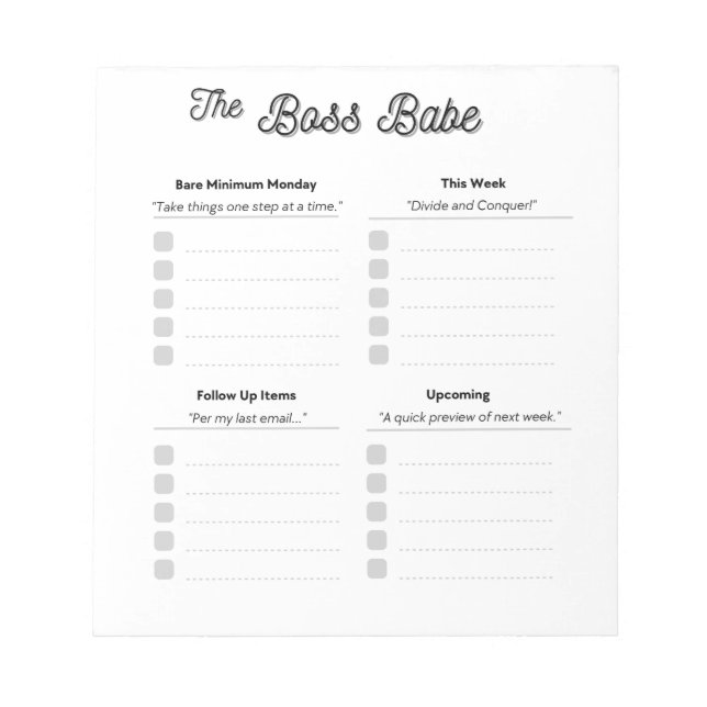 Bloc De Notas El Babe Notepad (Frente)