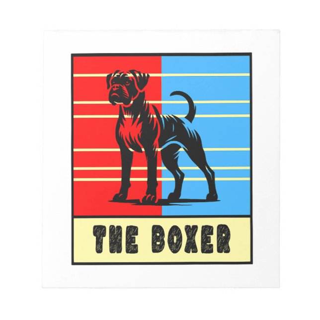 Bloc De Notas El Bóxer - Perro Fuerte (Frente)