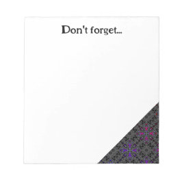 Bloc De Notas El calidoscopio del volumen trece