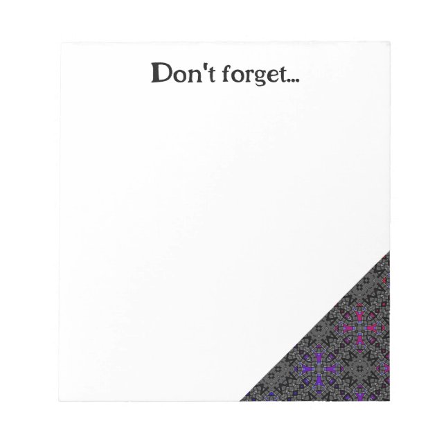 Bloc De Notas El calidoscopio del volumen trece (Frente)