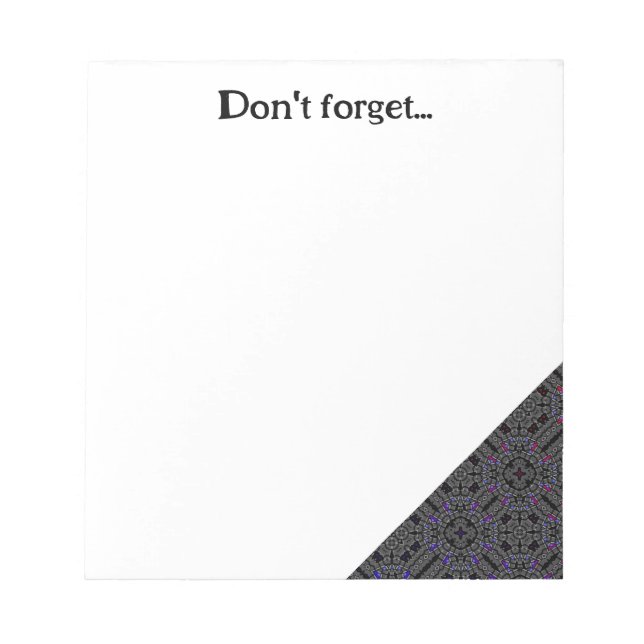 Bloc De Notas El calidoscopio del volumen trece (Frente)