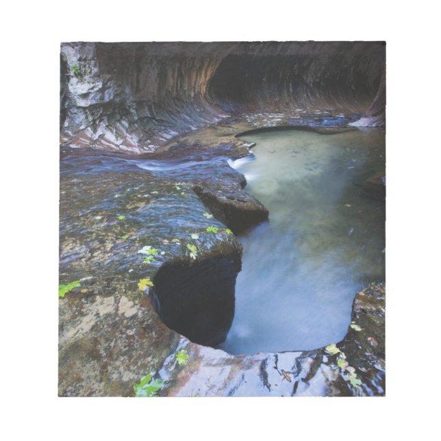 Bloc De Notas El cañón de la ranura del metro (Frente)