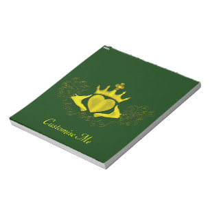 Bloc De Notas El Claddagh (Oro)