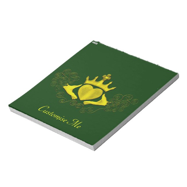Bloc De Notas El Claddagh (Oro) (Lado Izquierdo)