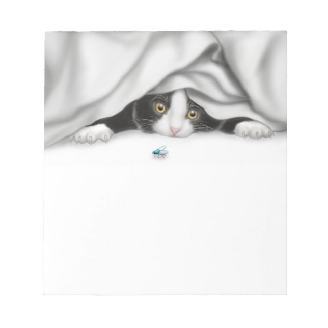 Bloc De Notas El Curioso Notepad Gatito (Frente)