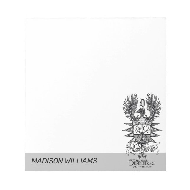 Bloc De Notas El Escudo de Dumbledore (Frente)