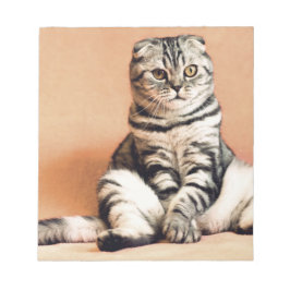 Bloc De Notas El Gatito Cute Se Extiende