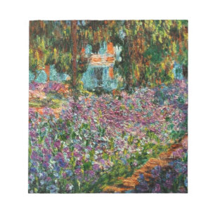 Bloc De Notas El jardín del artista Monet en Giverny 